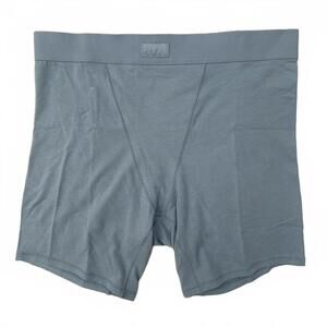 NWT Skims Womens Boyfriend Boxer Marina Blue Size M